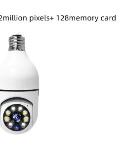 Alternative view of WiFi CAMERA 1080P Bulb 4X Zoom Camera E27 Home 5GWiFi Alarm Monitor