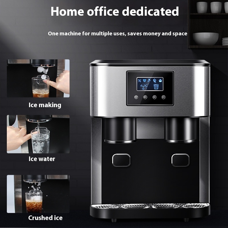 Desktop Ice Making Ice Crushing Cold Water Three-in-one 16kg Ice Maker - Image 5