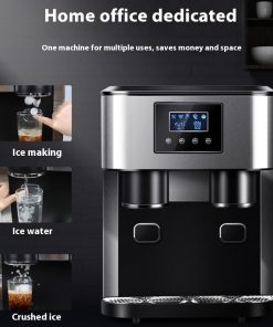 Alternative view of Desktop Ice Making Ice Crushing Cold Water Three-in-one 16kg Ice Maker