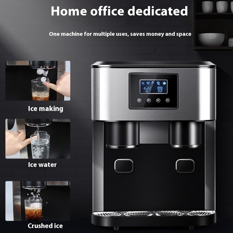 Desktop Ice Making Ice Crushing Cold Water Three-in-one 16kg Ice Maker - Image 2