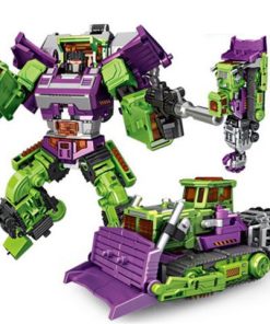 Alternative view of King Kong Robot Hercules Combination Engineering Vehicle Six Unit