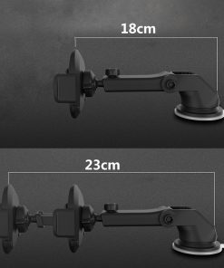 Alternative view of Car Phone Holder Long Rod Telescopic Car Dashboard Suction Cup Type