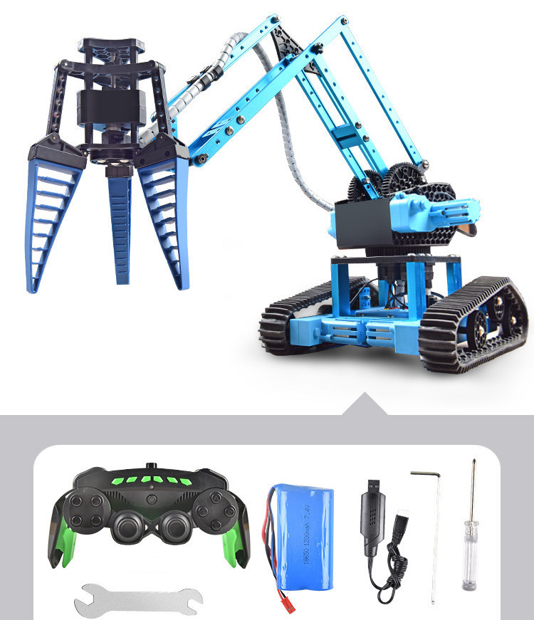 Remote Control Robot High-Tech Kids Alloy Machinery - Image 4