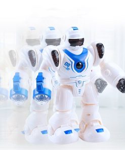 Alternative view of Flash Music Walking Dancing Spaceman Robot Toy Creative Gift
