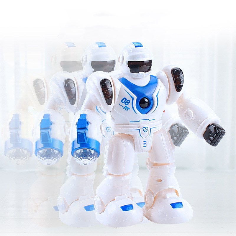 Flash Music Walking Dancing Spaceman Robot Toy Creative Gift - Image 2