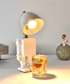Robot Aromatherapy Wax Lamp Simple Fragrance Table Lamp