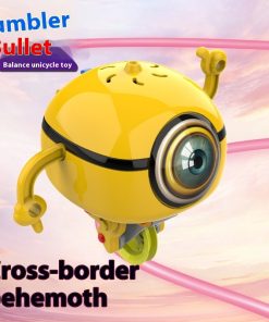 Alternative view of Tumbler Wheelbarrow Bullet Steel Wire Balance Robot Toy