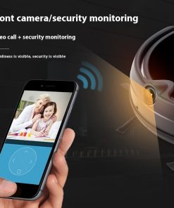Alternative view of Remote Monitoring Of House Cleaning Robot With Camera