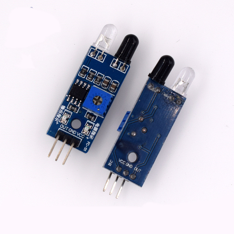 Intelligent Car Robot Diffuse Reflection Obstacle Avoidance Sensor Module - Image 2