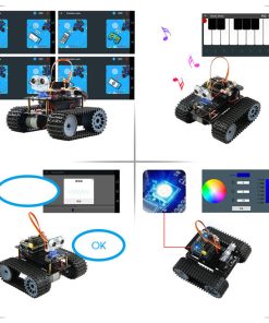 Alternative view of Maker Robot Remote Control Intelligent Tank Kit