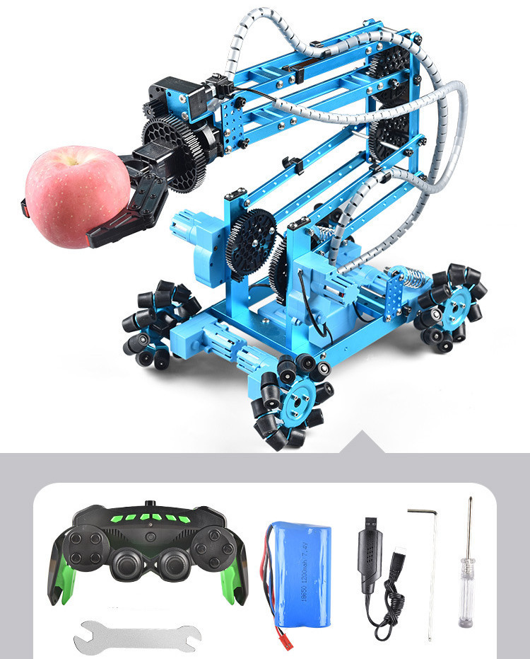Remote Control Robot High-Tech Kids Alloy Machinery - Image 3