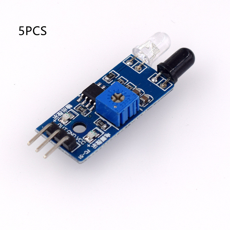 Intelligent Car Robot Diffuse Reflection Obstacle Avoidance Sensor Module - Image 3