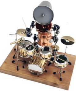 Alternative view of Industrial Style Metal Punk Robot Home Tabletop Decoration