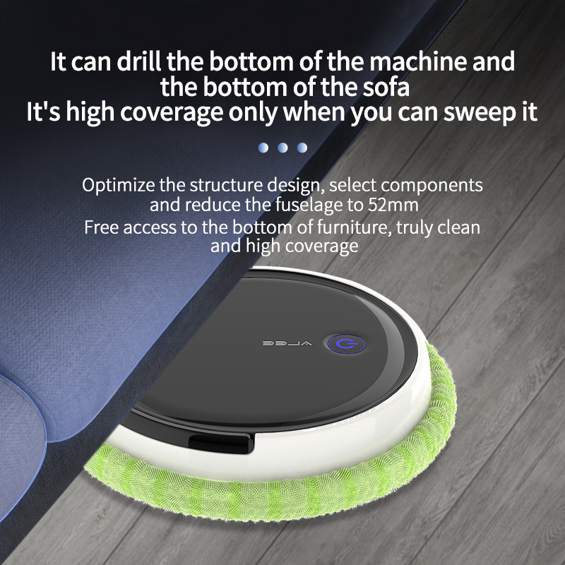 Disposable Mop With Integrated Water Tank Mopping Robot - Image 4