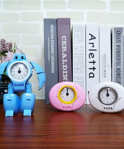 Deformation Robot Alarm Clock Creative Mini And Simple